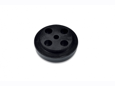 Rubber isolations cable element